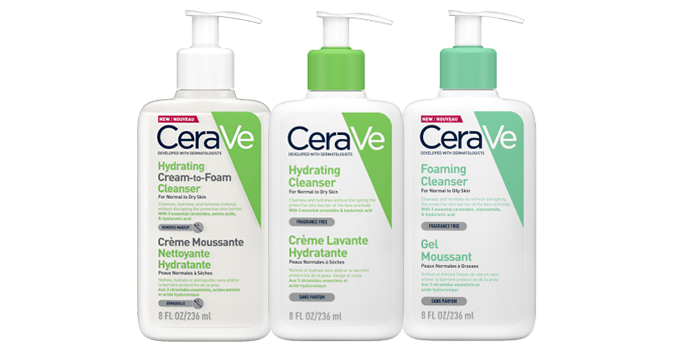 Assortiment of 3 cleansers - Cleansers - CeraVe - Main Illustration 1
